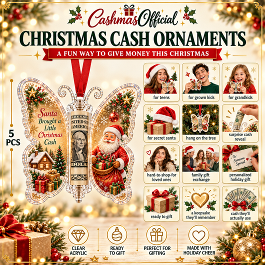 CashmasOfficial™ Christmas Cash Ornament