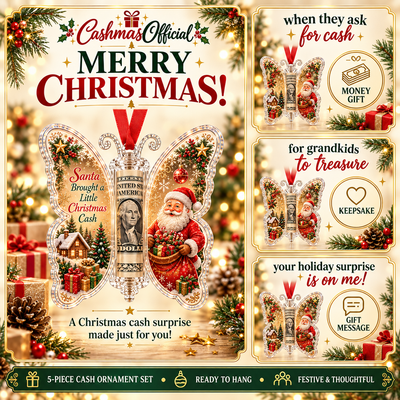 CashmasOfficial™ Christmas Cash Ornament