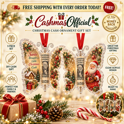 CashmasOfficial™ Christmas Cash Ornament