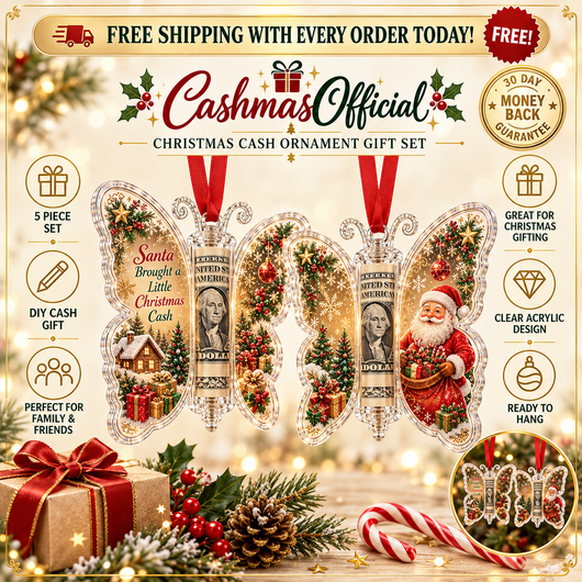 CashmasOfficial™ Christmas Cash Ornament