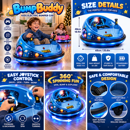 BumpBuddy™ Kids Electric Bumper Car